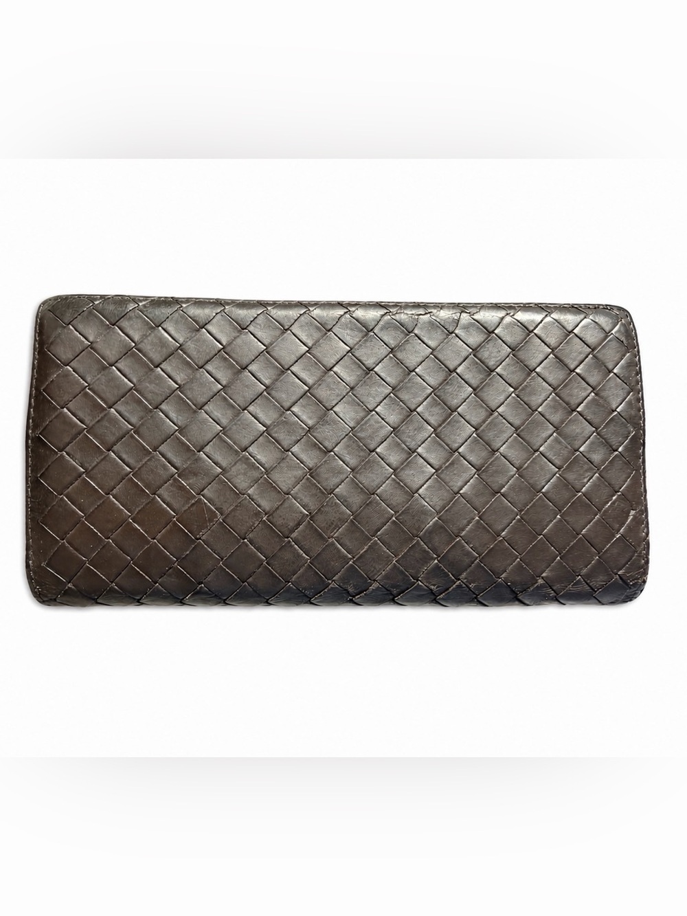 Bottega Veneta Intrecciato Leather Wallet - Made in Italy
